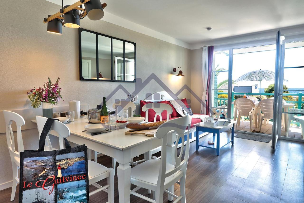 Localise Au Guilvinec - A16 - Vue Sur La Mer, La Piscine Et Le Jardin - Tout A Pied, Plages, Port, Centre, Commerces, Marche - Wifi Inclus - Animaux Bienvenus - Linge De Lit Inclus Buitenkant foto